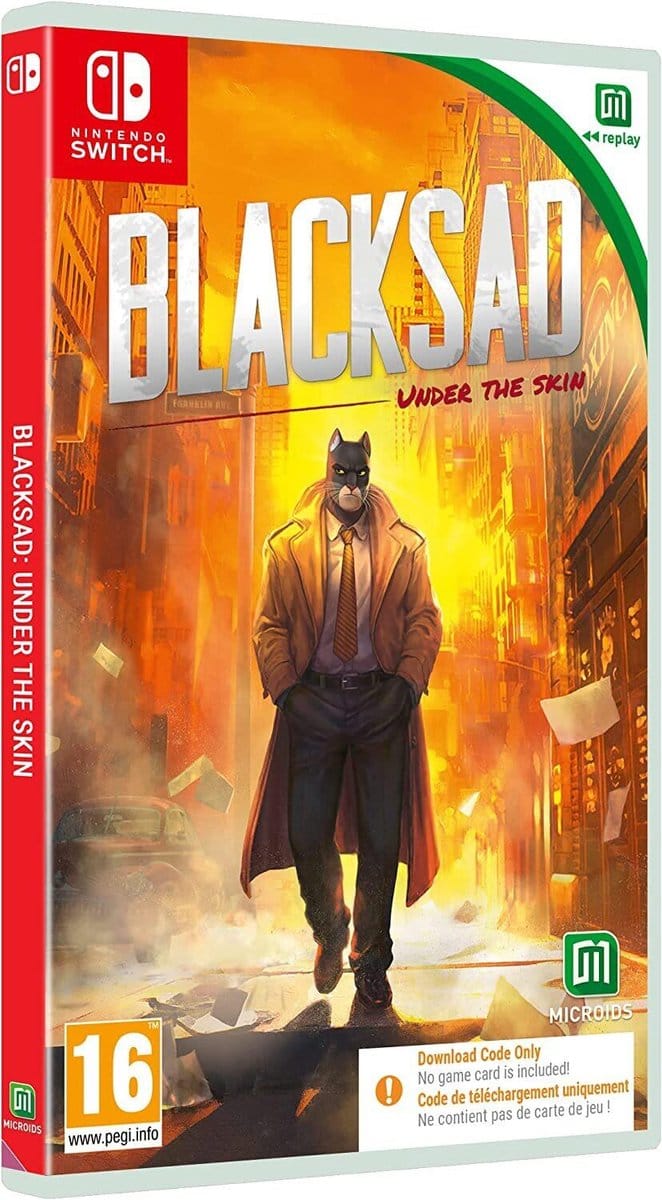 Blacksad - Under the skin (Code in a Box) - Nintendo Switch - Adventure