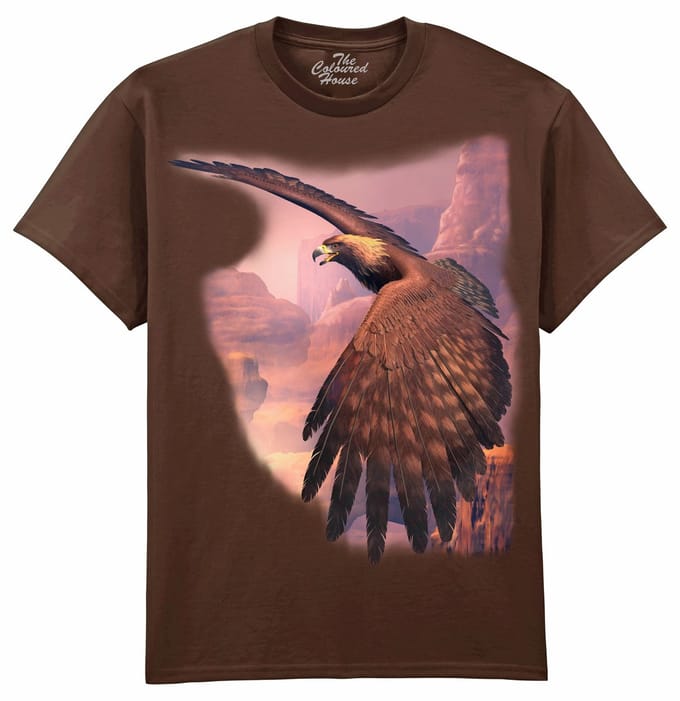 Adelaar Canyon Flight The Coloured House T-shirt M