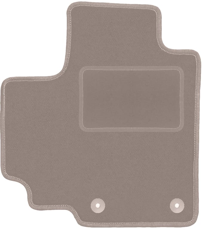 Beige bestuurdersmat voor: Suzuki Celerio hatchback (2014-)