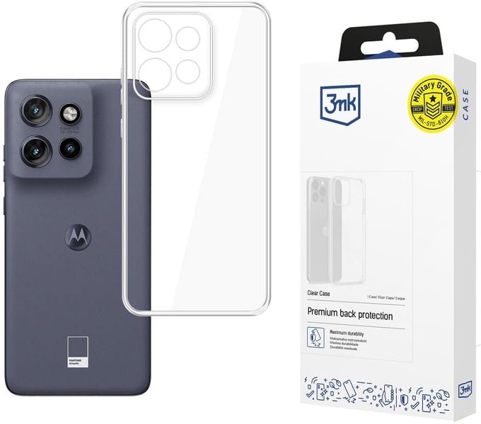 3mk Clear Case for Motorola Edge 50 Neo - transparent