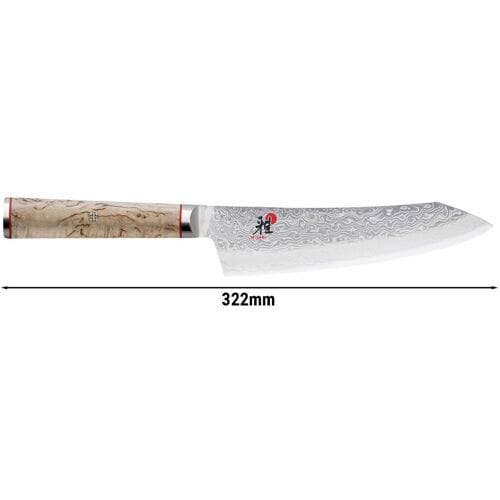 MIYABI 5000 MCD - Rocking Santoku - Lemmet: 180mm