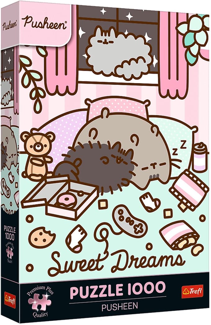 Trefl Premium Plus Quality Pusheen 1000, 1000 stuk(s), Kunst