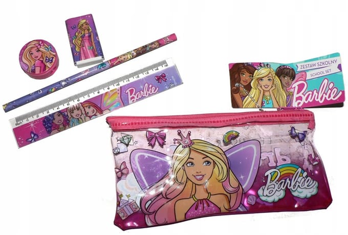 Barbie Penhouder Set met Accessoires - 4 stuks