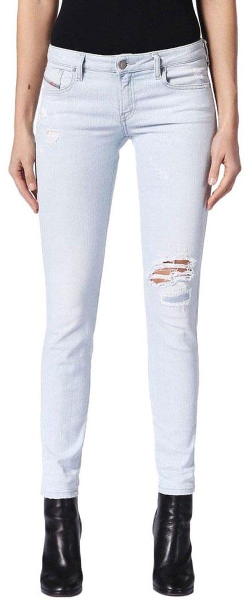 Diesel Gracey Spijkerbroek Wit,Blauw 32 / 32 Vrouw