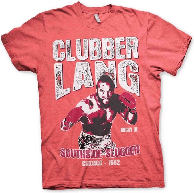 Rocky Heren Tshirt -S- Clubber Lang Rood