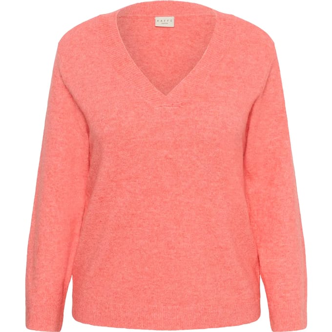V-hals trui dames KAFFE Curve Cjilanda
