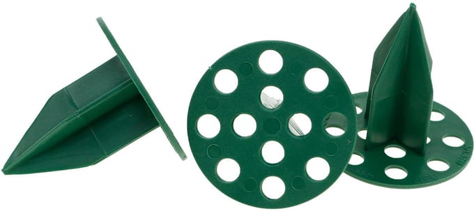 OASIS® kunststof Pini Extra kaarsenhouder groen Ø4,7cm 50 st
