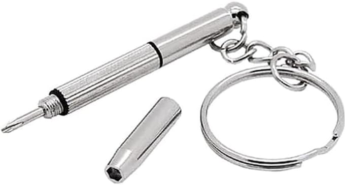 Multifunctionele 3-in-1 Lenzenvloeistof Schraubendreher met Sleutelhanger