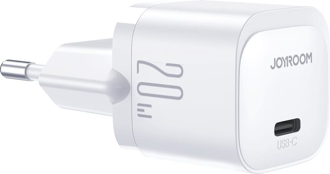 Joyroom 20W mini oplader - USB-C poort - Wit