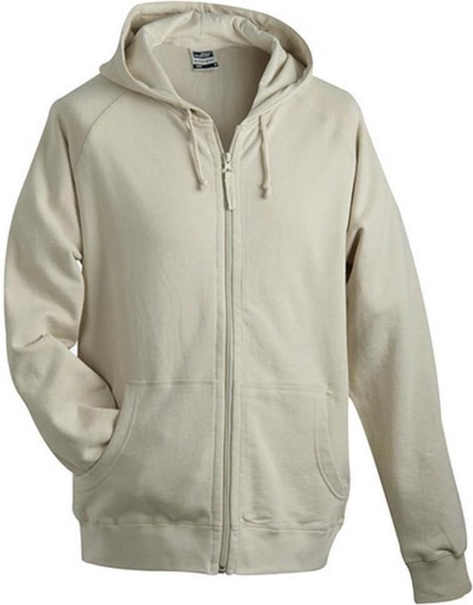 James and Nicholson Unisex Hooded Jacket (Steen)