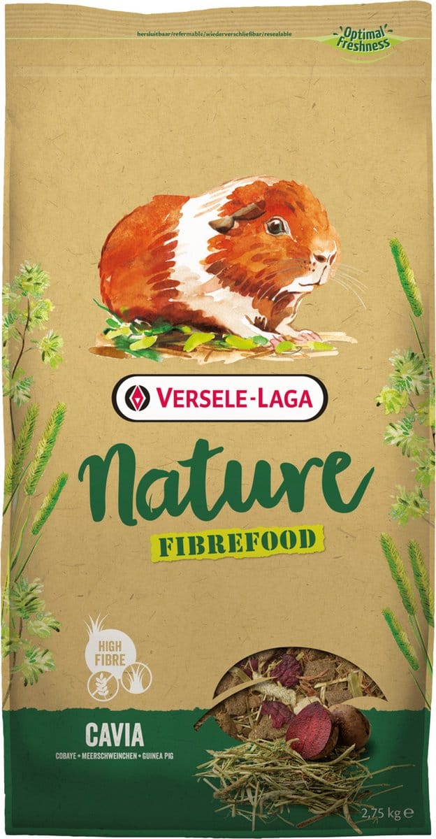 Versele-Laga Nature Cavia Fibrefood - Caviavoer - 2.75 kg