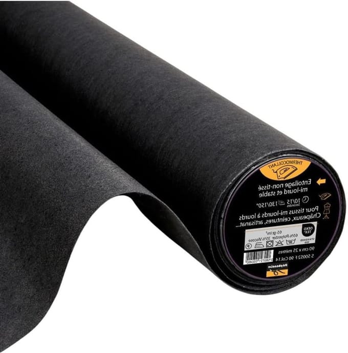 Strijkdoek Vlies - Tussenvoering - Stoffen Stabiliseren - Middelzwaar Stabiel - 90 cm Per Meter - Wit