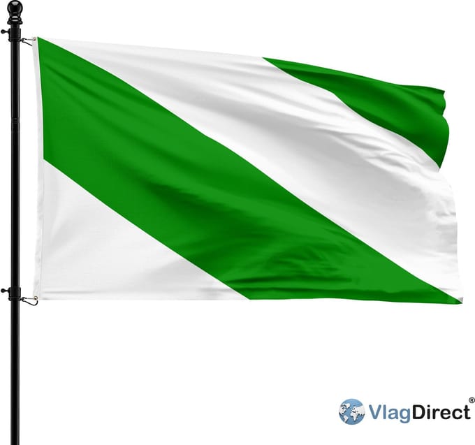 Everse vlag - Gemeente Evere vlag - 90 x 150 cm.