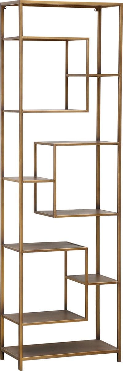 PTMD - Kast Duana - Goud - 60x30x195cm