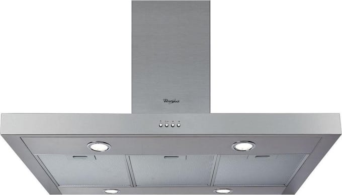 Whirlpool WIB93LMX - Afzuigkap - Eilandschouw - RVS