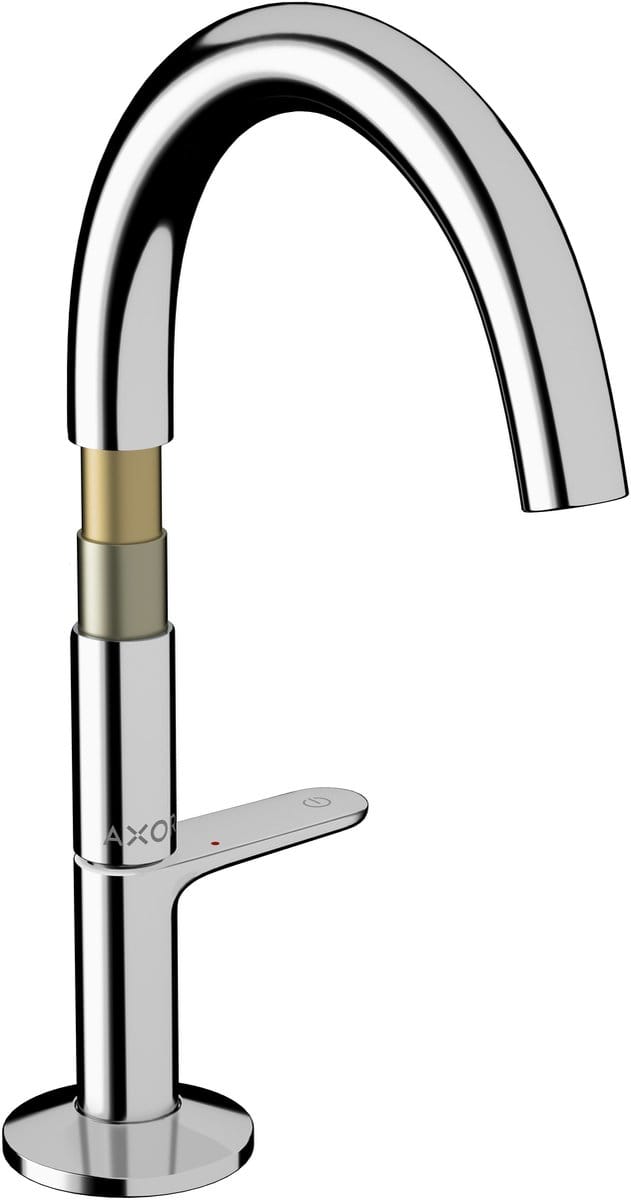 Axor One - Wastafelkraan met afvoerplug Push-Open, chroom 48020000