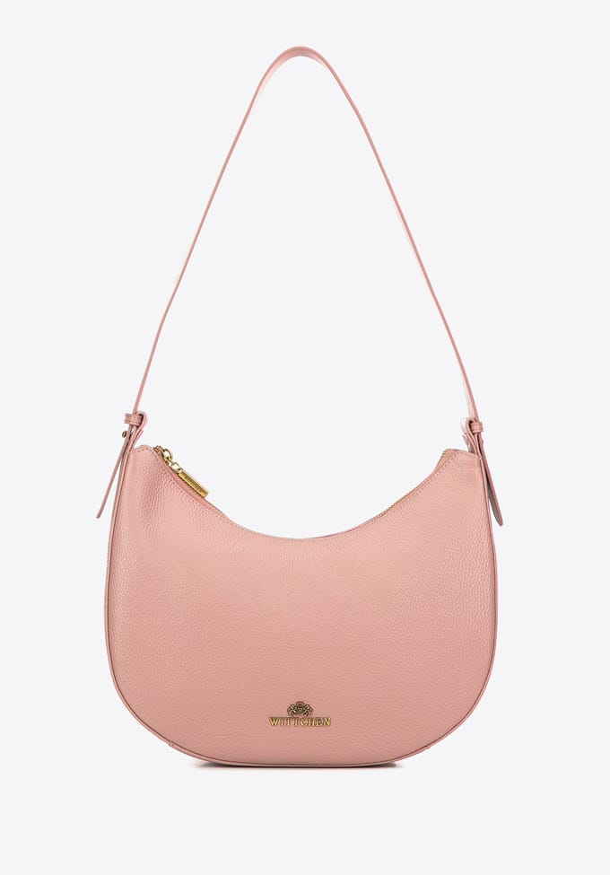Wittchen Dames Leren Baguette Handtas Roze Natuurlijk Leer