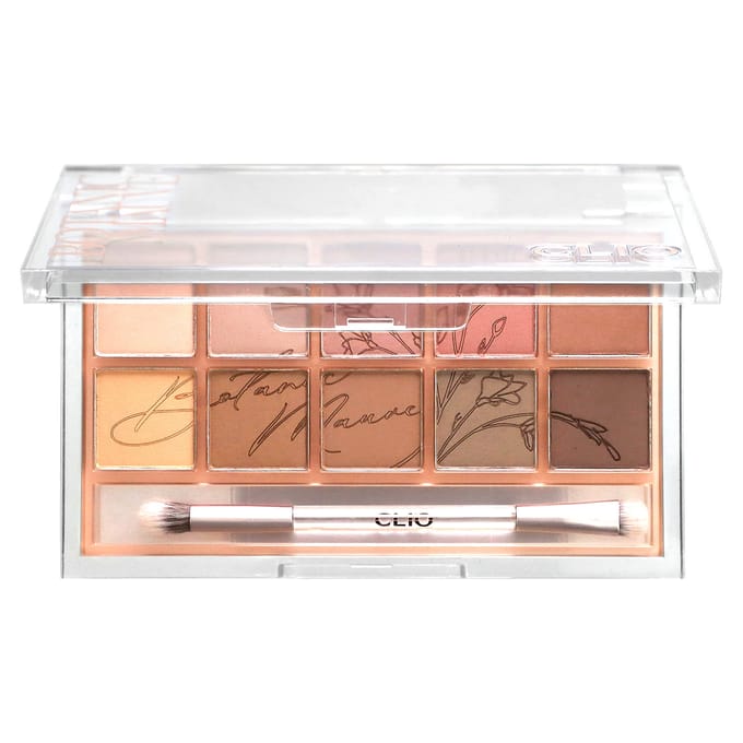 Clio, Pro Eye Palette, 09 Botanic Mauve, 7g (2.4oz) beige
