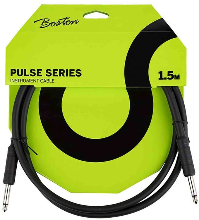Boston GCP-15 Pulse Series Gitaarkabel Recht 1.5 Meter