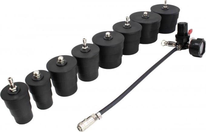 Turbo Systeem Lekkage Tester - 9 delig - Turbo Systeem Tester - Druktester set - ASTA