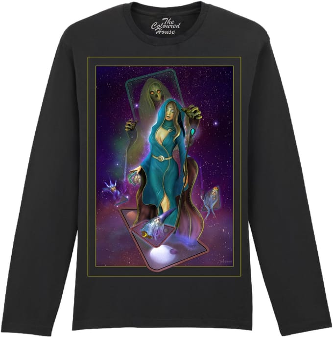 Tarot Magic The Coloured House Longsleeve T-shirt M