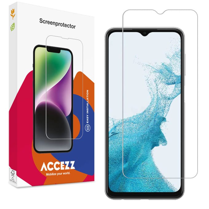 Accezz Screen Protector - Geschikt voor Samsung Galaxy A23 (5G) - Gehard Glas Screenprotector