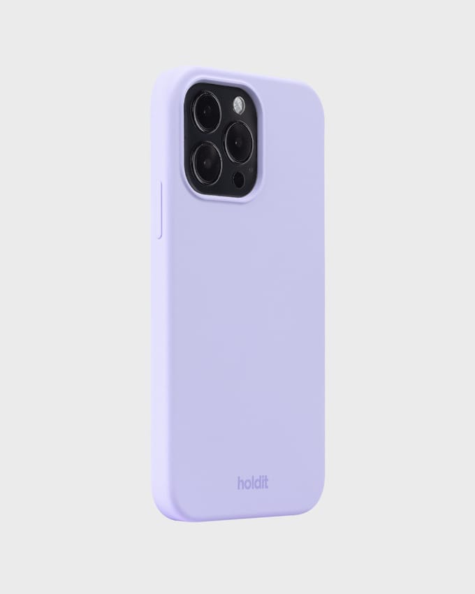 Phone Case Silicone Lavender iPhone 15 Pro Max