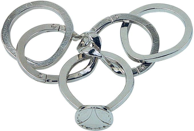 IQ-puzzel - Ring II - Metaal - Niveau 5