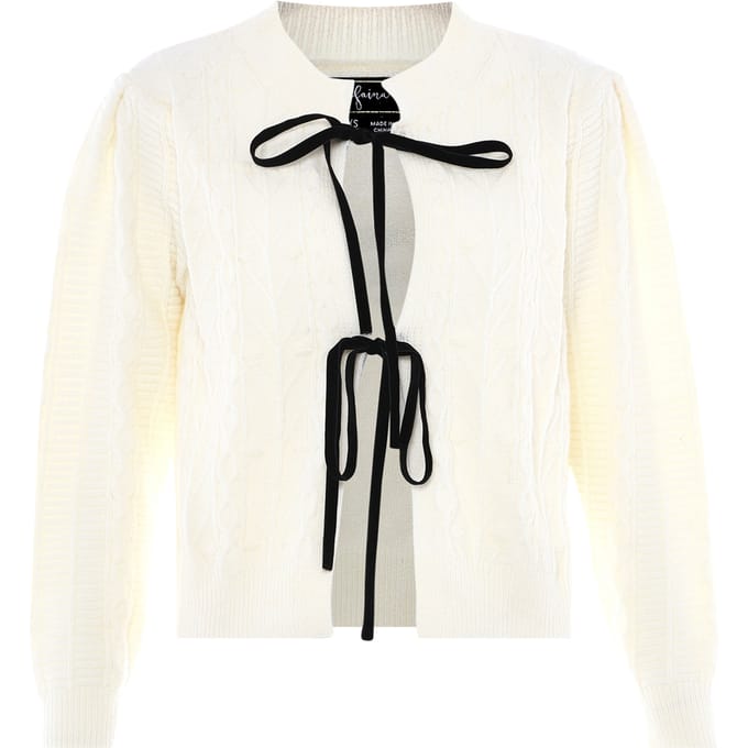 Faina Vest Dames wolwit