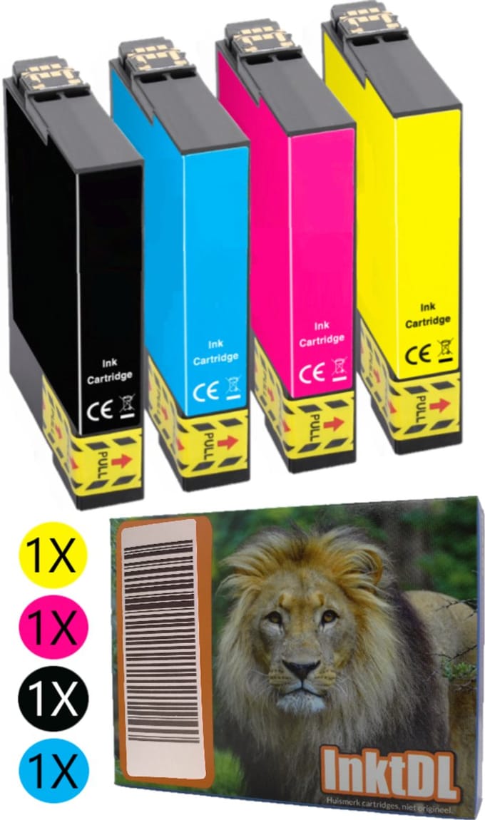 Huismerk geschikt voor Epson 29XL inktcartridges - XP235 - XP342 - XP442 - XP332 - XP452 - XP245