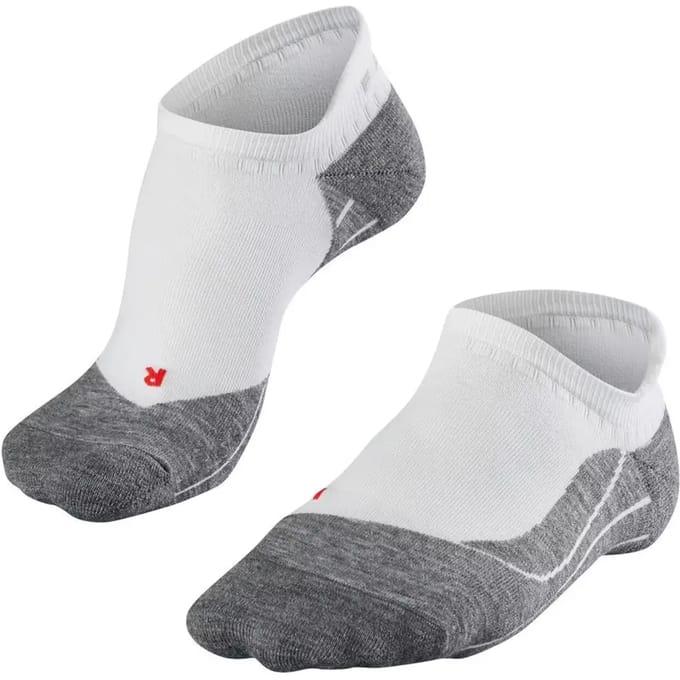 FALKE RU4 Invisible anti-blaar katoen functioneel materiaal hardloopsokken heren wit - maat 46-48
