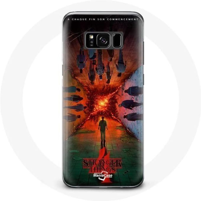 Hoesje voor Samsung Galaxy S8 Stranger Things Seizoen 4 Poster Crews of the New Theory
