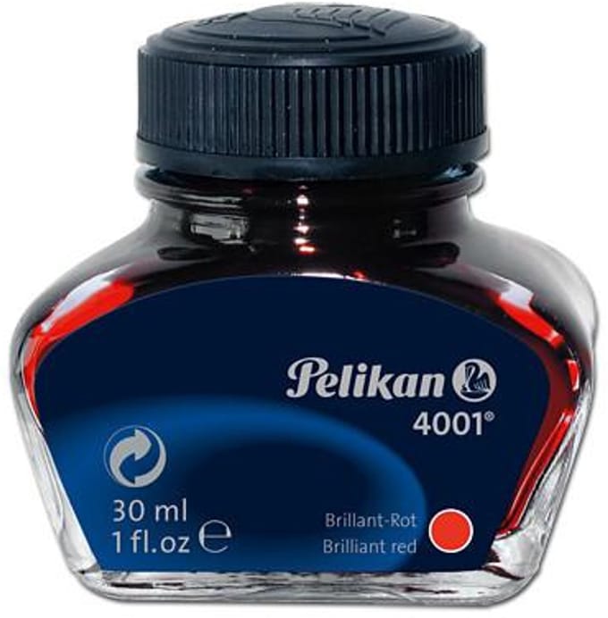 Pelikan 4001 - Inktpot - 30 ml - Rood