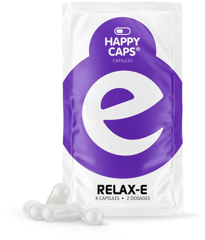 Relax-E | Happy Caps - Relaxpil - Chillpil - Uitrusten