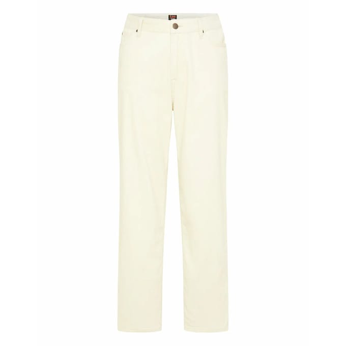 Lee Wide Leg Spijkerbroek Wit 29 / 31 Vrouw