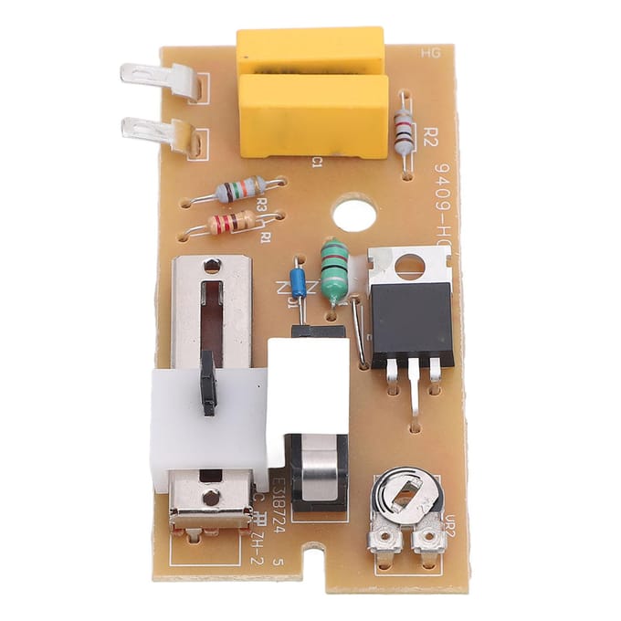 Pédale de Machine à Coudre Circuit Imprimé Métal Universel Réactif Remplacement avec Coupure d'Alimentation beige