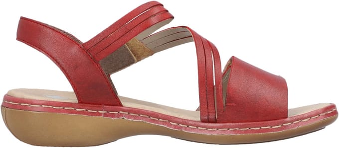 Rieker sandaal - Dames - Rood - Maat 38