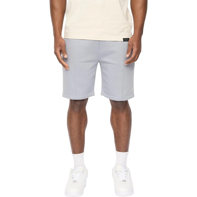 Crosshatch Heren Bardon Casual Shorts (Staalblauw)