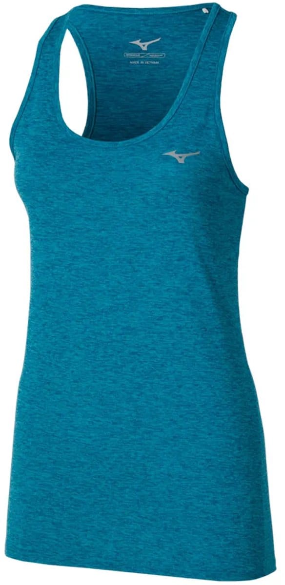 Mizuno Core Impulse Mouwloos T-shirt Blauw M Vrouw