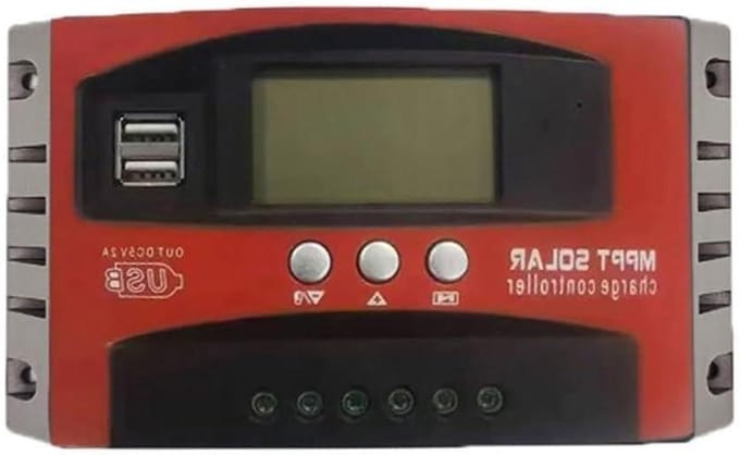 MPPT Solar Controller - Zonne Laadregelaar - Energie Beheer - 99% Tracking Efficiëntie - 14.5 x 13 x 4 cm