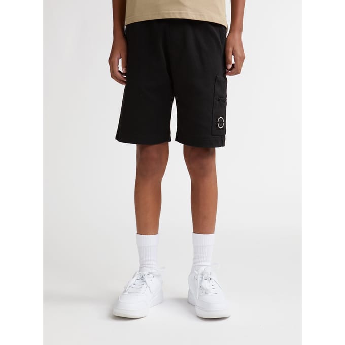 Petrol Industries - Jongens Jogging short Pacifico - Zwart - Maat 164