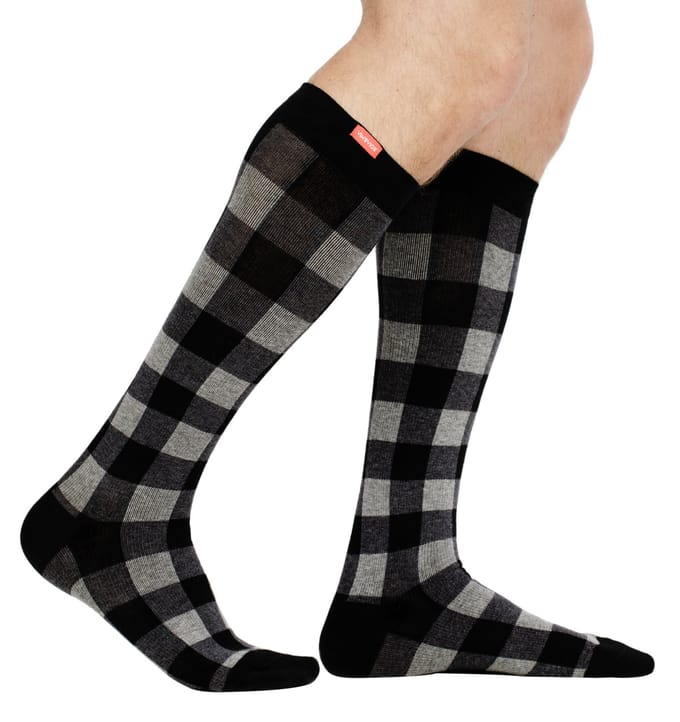 Katoenen 20-30 mmhg gegradueerde compressiesokken - Heathered Gray