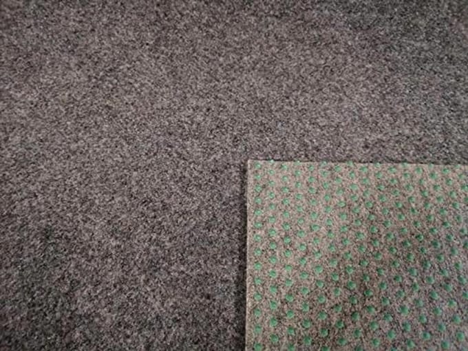 Luxe Kunstgras Grijs Velours Zacht Meterwerk Drainage