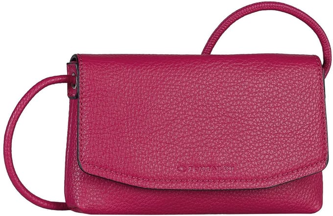 TOM TAILOR schoudertas Rissa Flap Bag No Zip Fuchsia (rood)paars