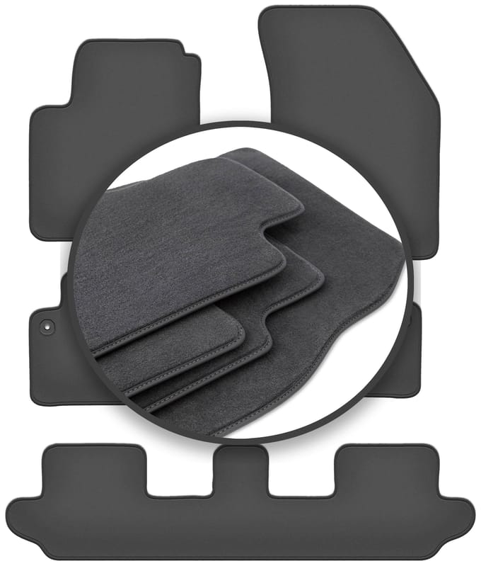 Premium automatten voor: Volvo XC90 I SUV 7-zitter (2002-2014)