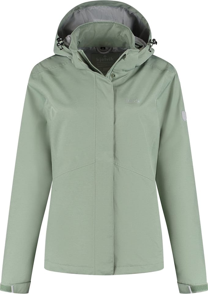 Kjelvik Outdoorjas Aida Groen - maat 36