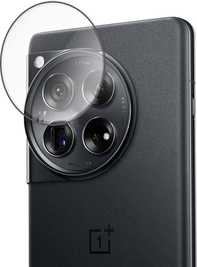 Camera Lens Protector Geschikt voor OnePlus 12R - Extra Sterk - Camera Screenprotector Beschermglas - Gehard Glas - Tempered Glass - Screen Protector