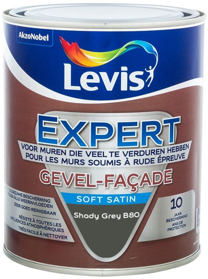 Levis - Expert Gevel Mix - Shady Grey B80 - Mengverf - 1 L