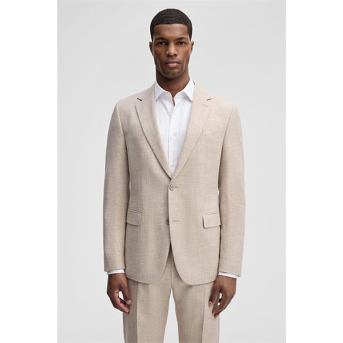 Combinatiecolbert Alzer, beige gemêleerd