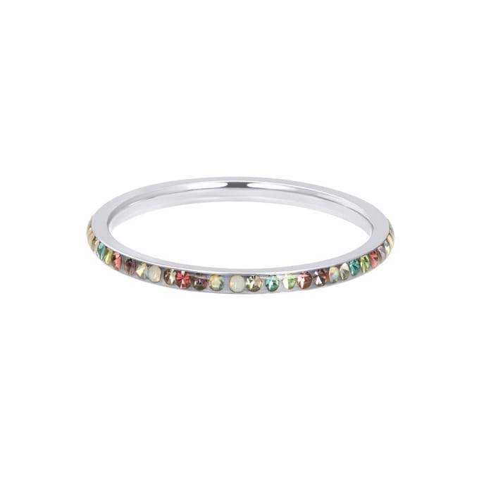iXXXi Vulring Crystal Stone Blossom Zilver | Maat 17